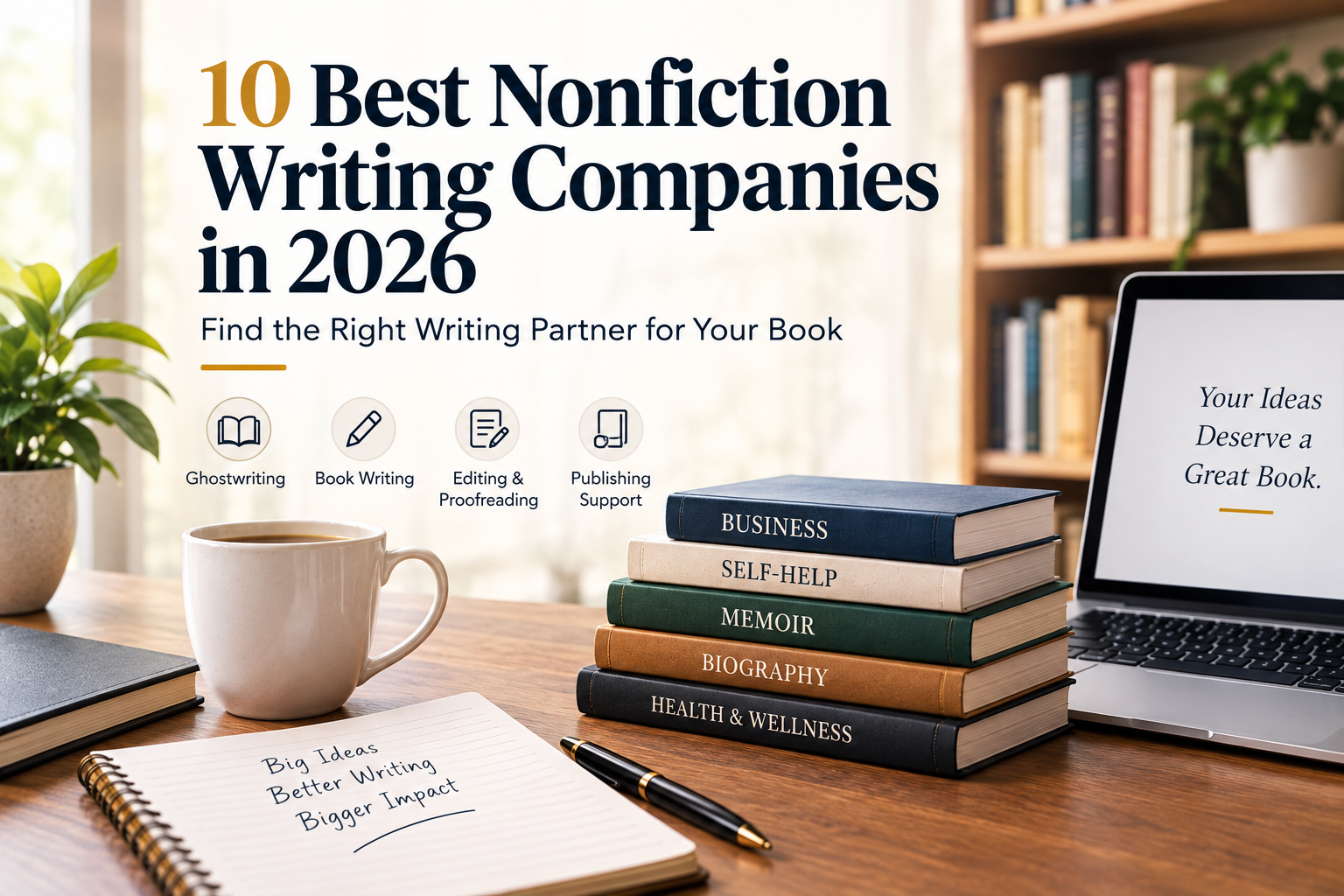 10 Best Nonfiction Writing Companies